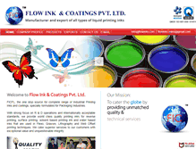 Tablet Screenshot of flowinks.com